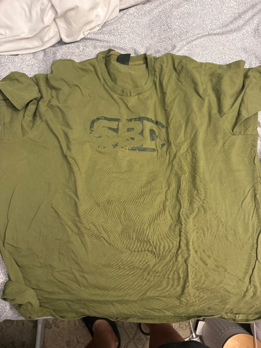 5XL army green SBD shirt